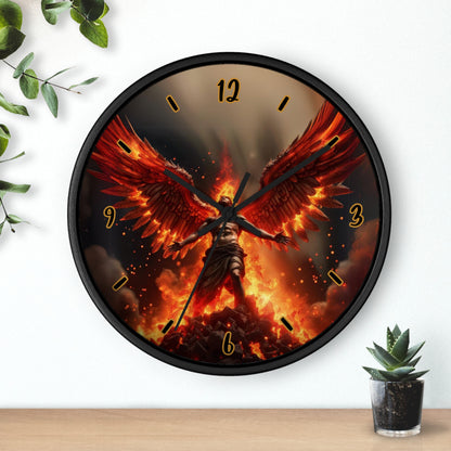 "Fallen Angel" Wall Clock