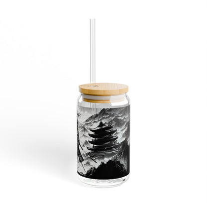 "Samurai Warrior" 16oz Glass Tumbler