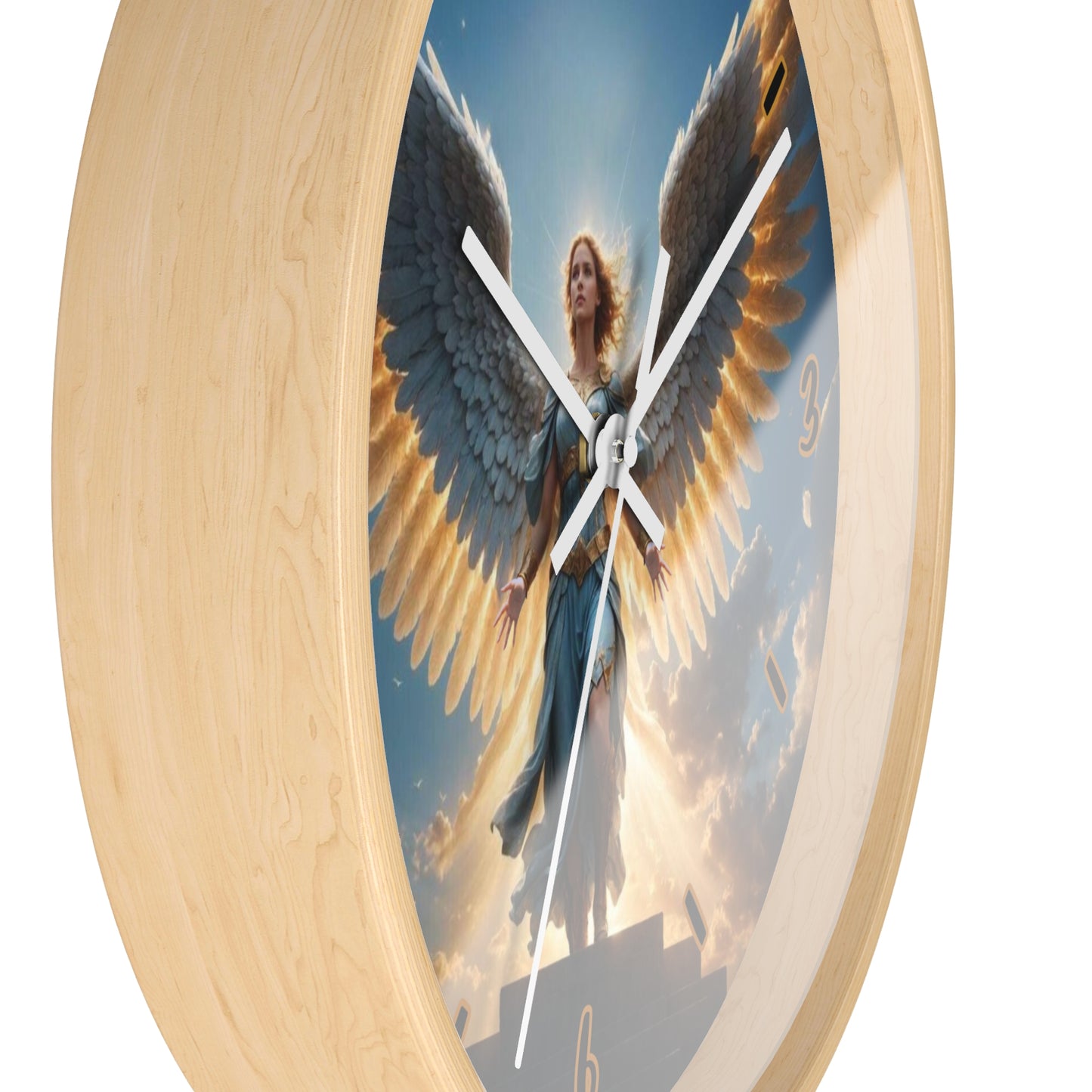 "Divine Guardian" Wall Clock