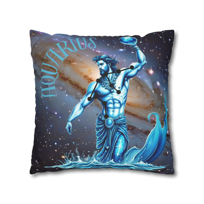 The Zodiac Pillow Cases "Aquarius"