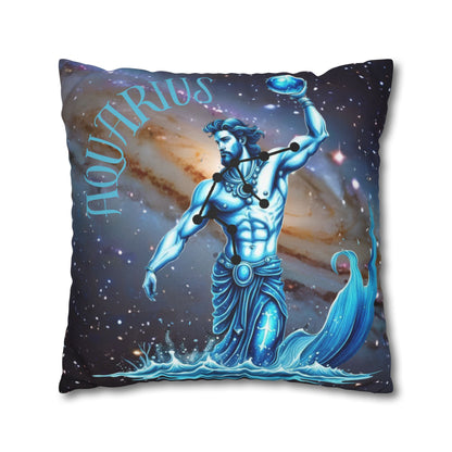 The Zodiac Pillow Cases "Aquarius"