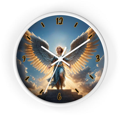 "Divine Guardian" Wall Clock