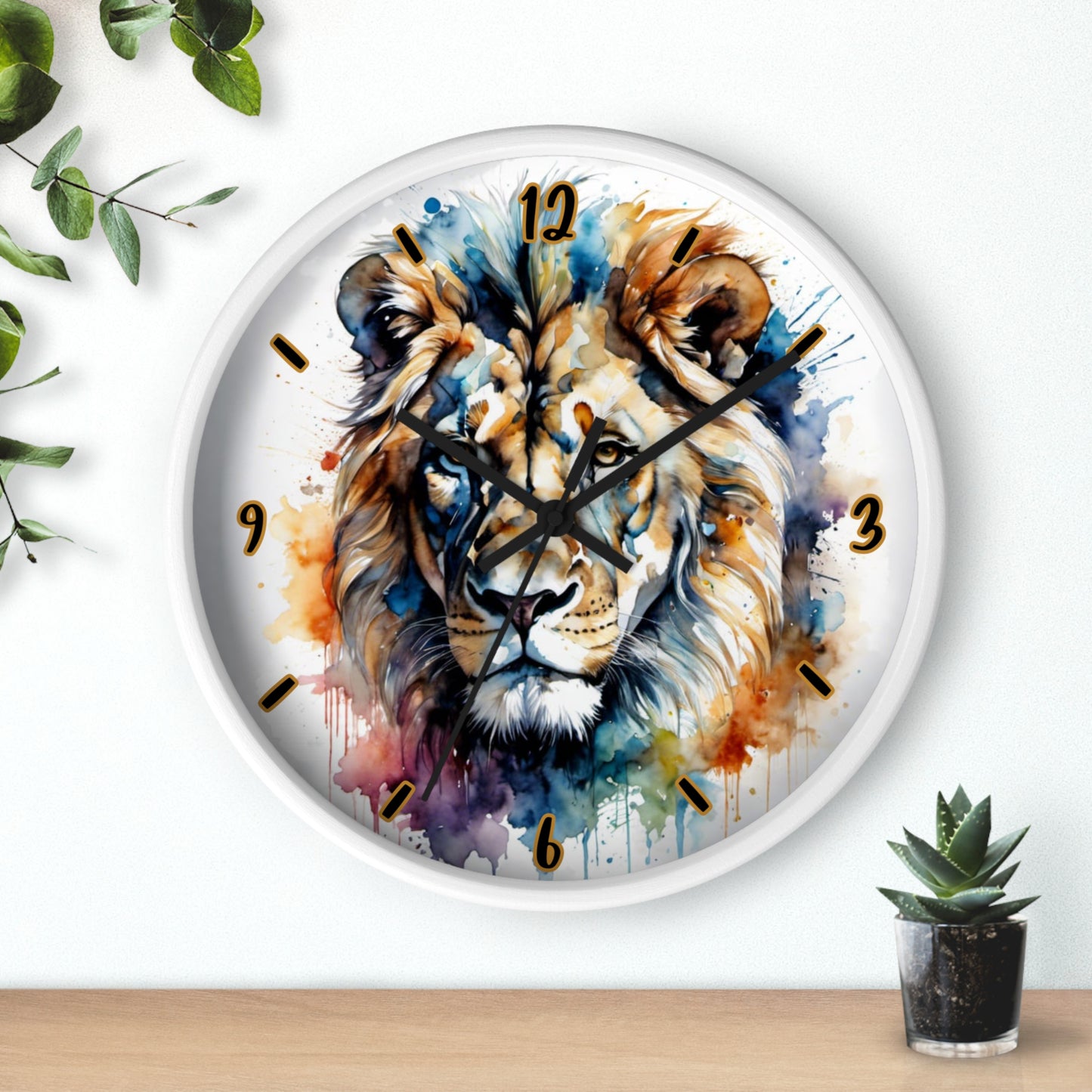 "Lion's Pride" Wall Clock