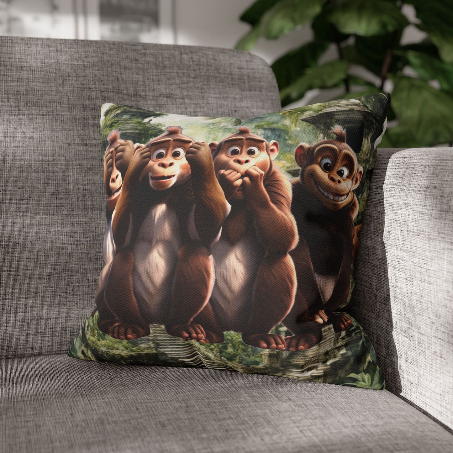 "Monkey Business" Pillow Case