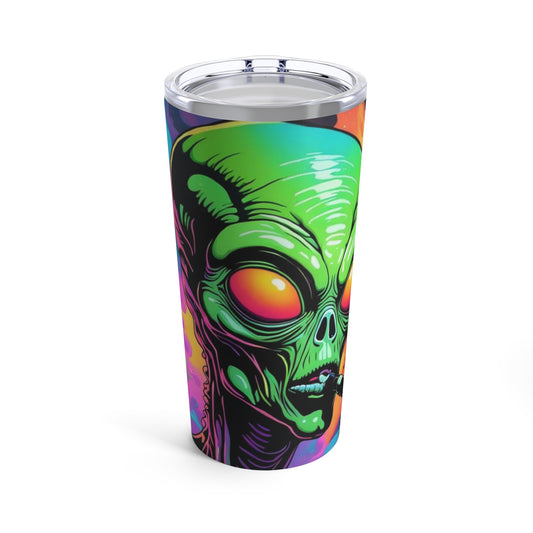 "Groovy Alien Vibes" 20oz Tumbler