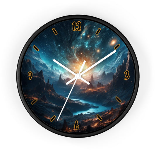 "Cosmic Majesty" Wall Clock