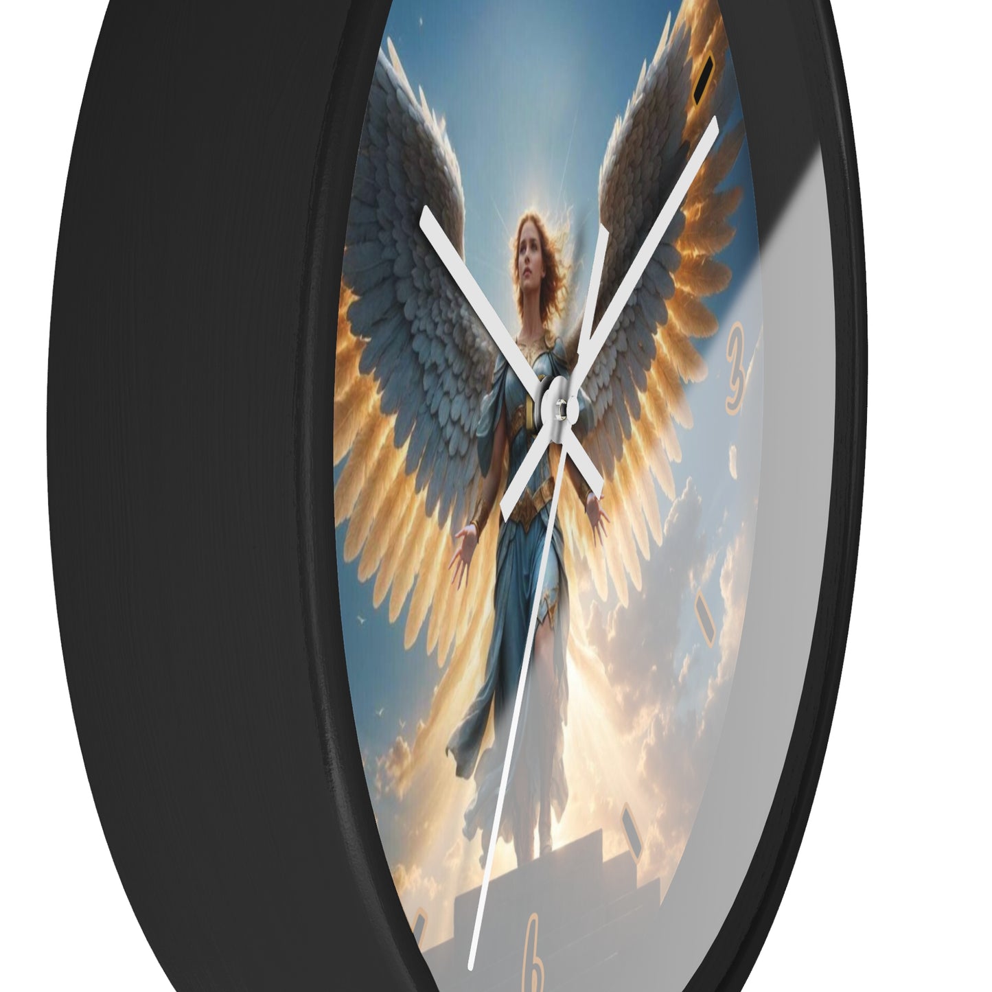 "Divine Guardian" Wall Clock