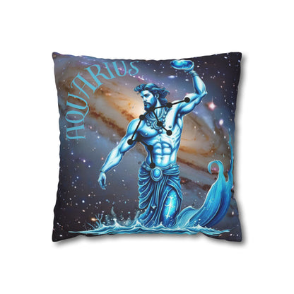 The Zodiac Pillow Cases "Aquarius"