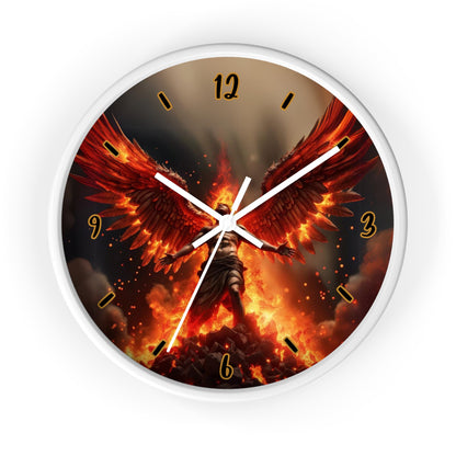 "Fallen Angel" Wall Clock