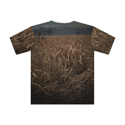 "The Haunted Scarecrow" (AOP) T-Shirt