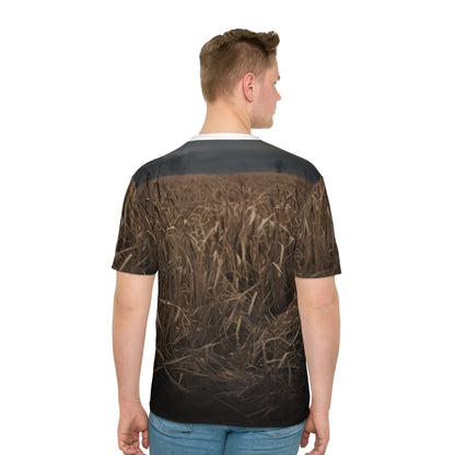 "The Haunted Scarecrow" (AOP) T-Shirt