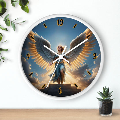 "Divine Guardian" Wall Clock