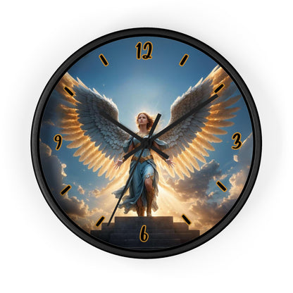 "Divine Guardian" Wall Clock