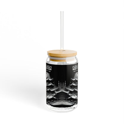 "Warrior Samurai" 16oz Glass Tumbler