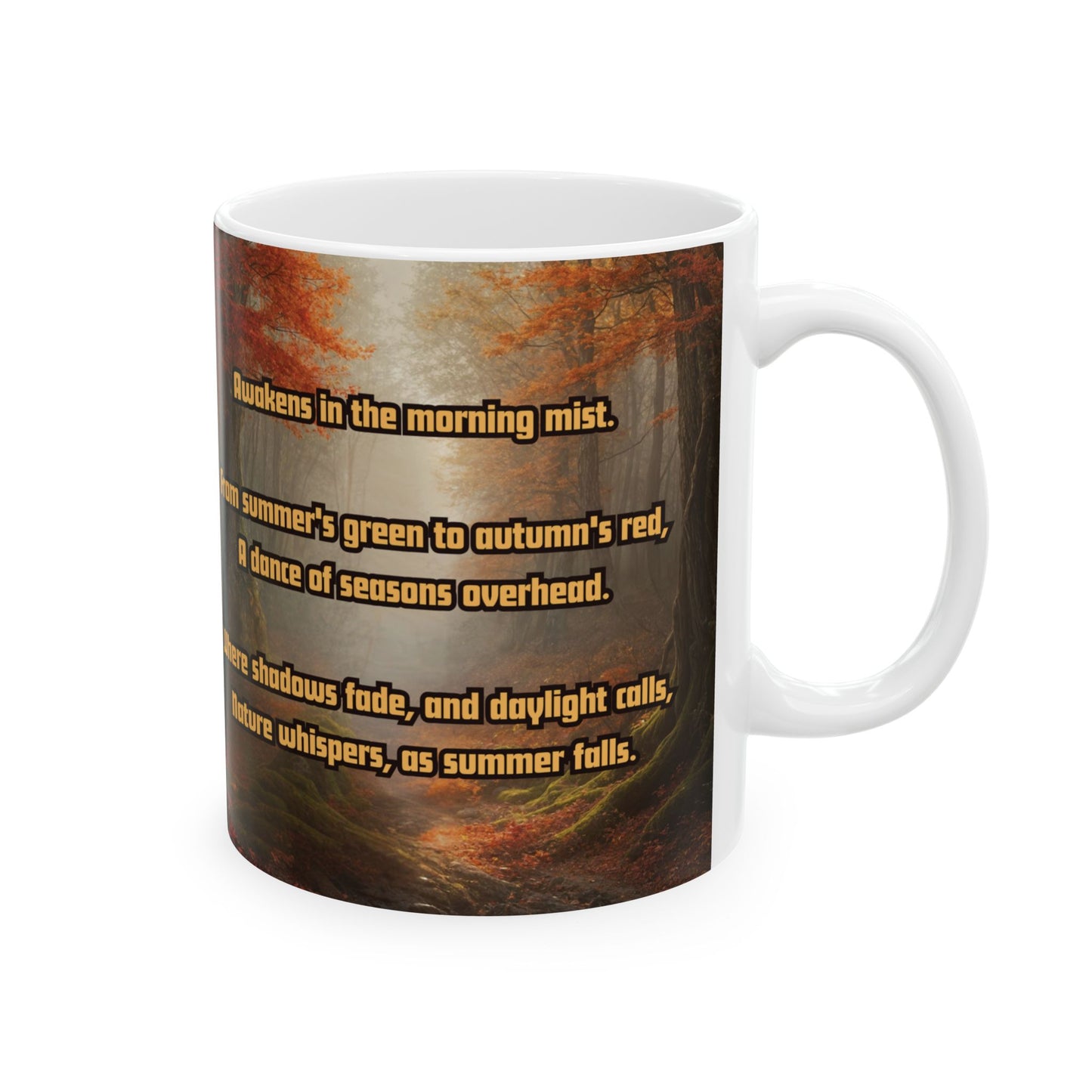 "Autumn's Embrace" 11oz mug