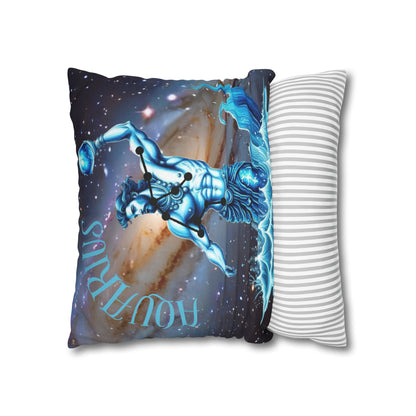 The Zodiac Pillow Cases "Aquarius"