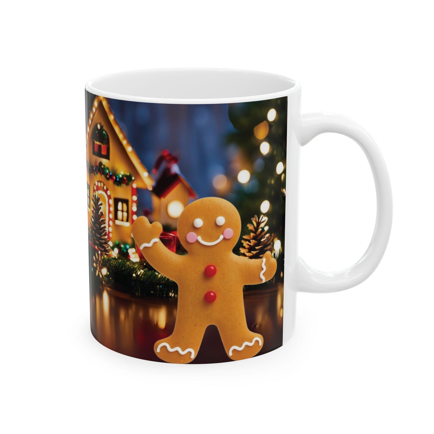 "Gingerbread Man" 11oz mug