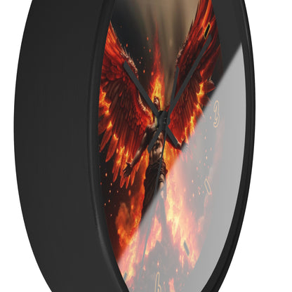 "Fallen Angel" Wall Clock