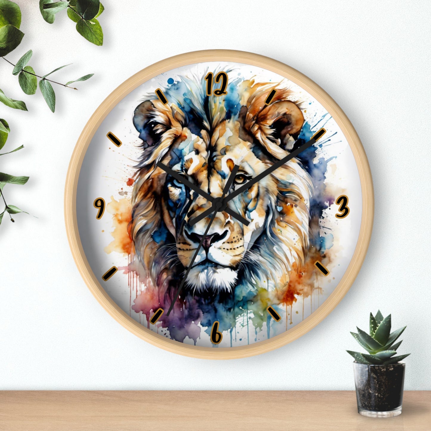 "Lion's Pride" Wall Clock