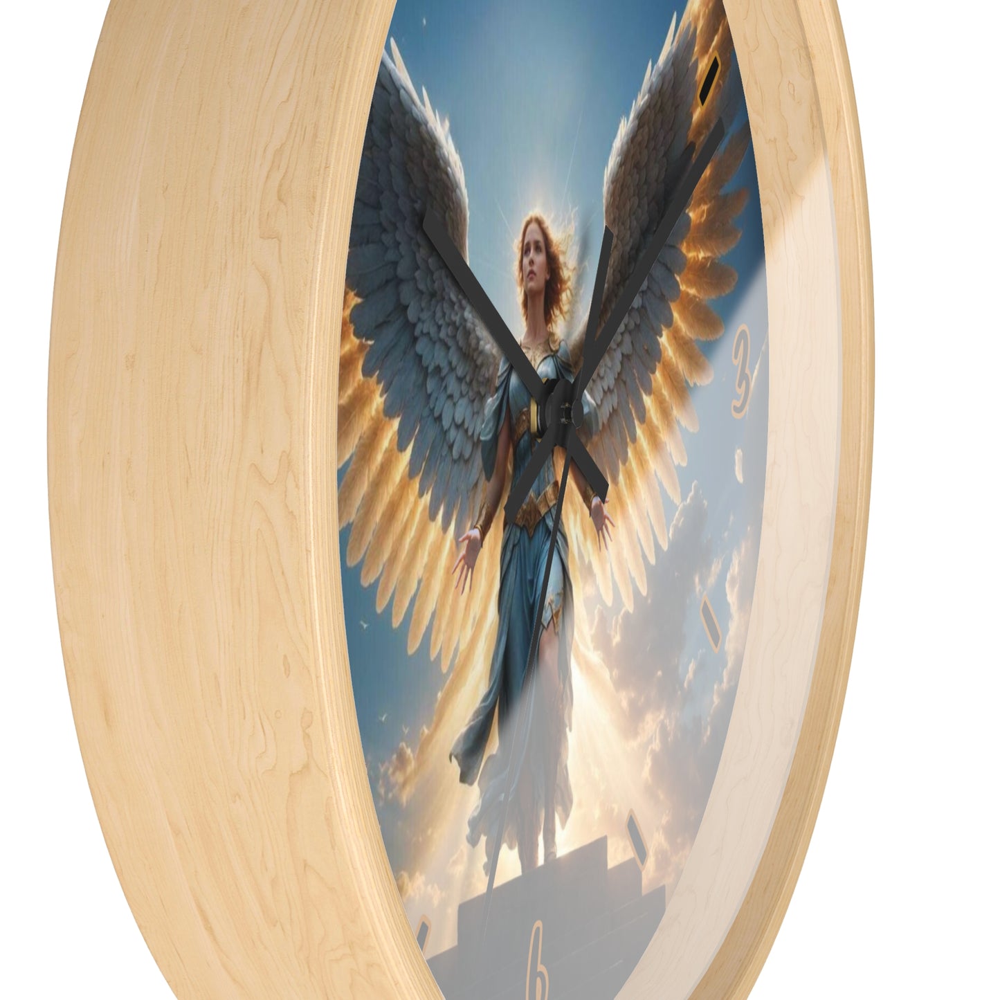 "Divine Guardian" Wall Clock