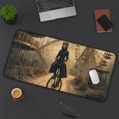 "Steampunk Voyager" Desk Mat