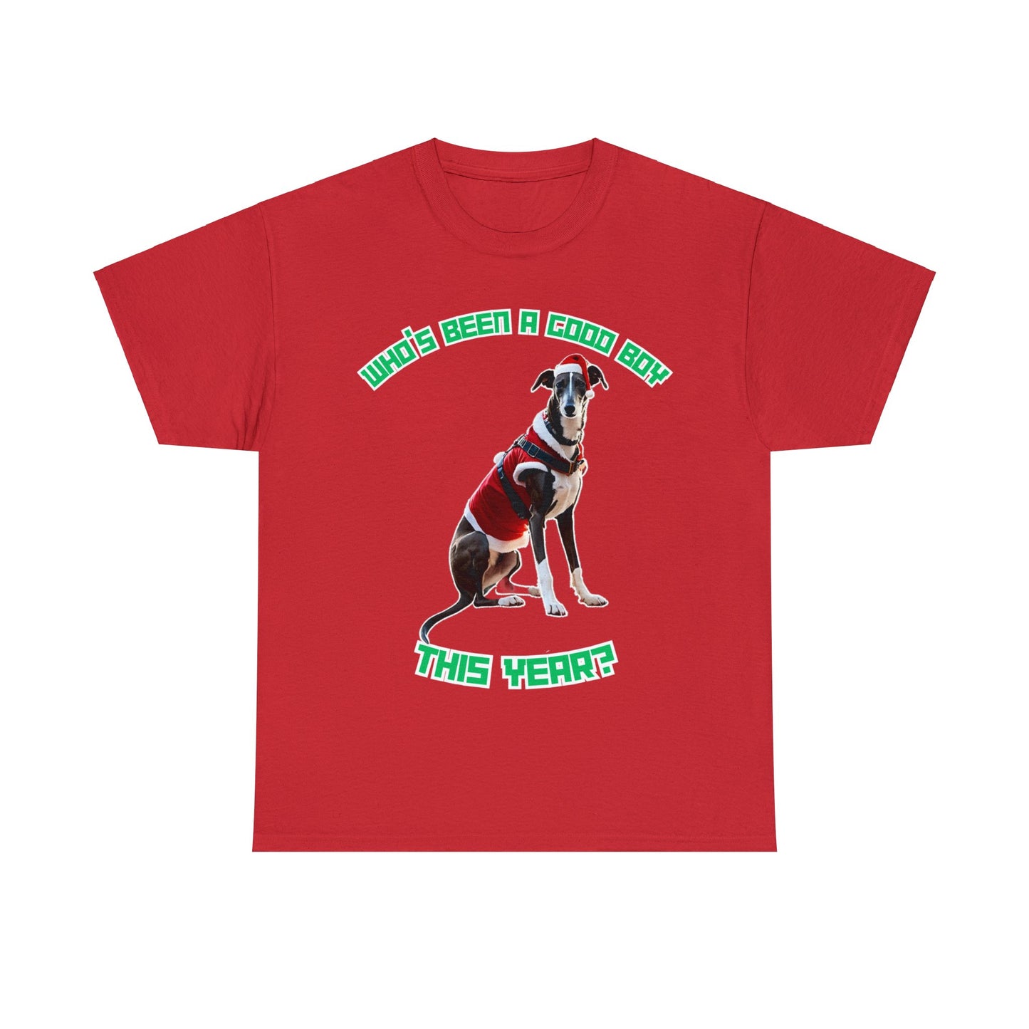 "Who's Been A Good Boy" Greyhound Tee