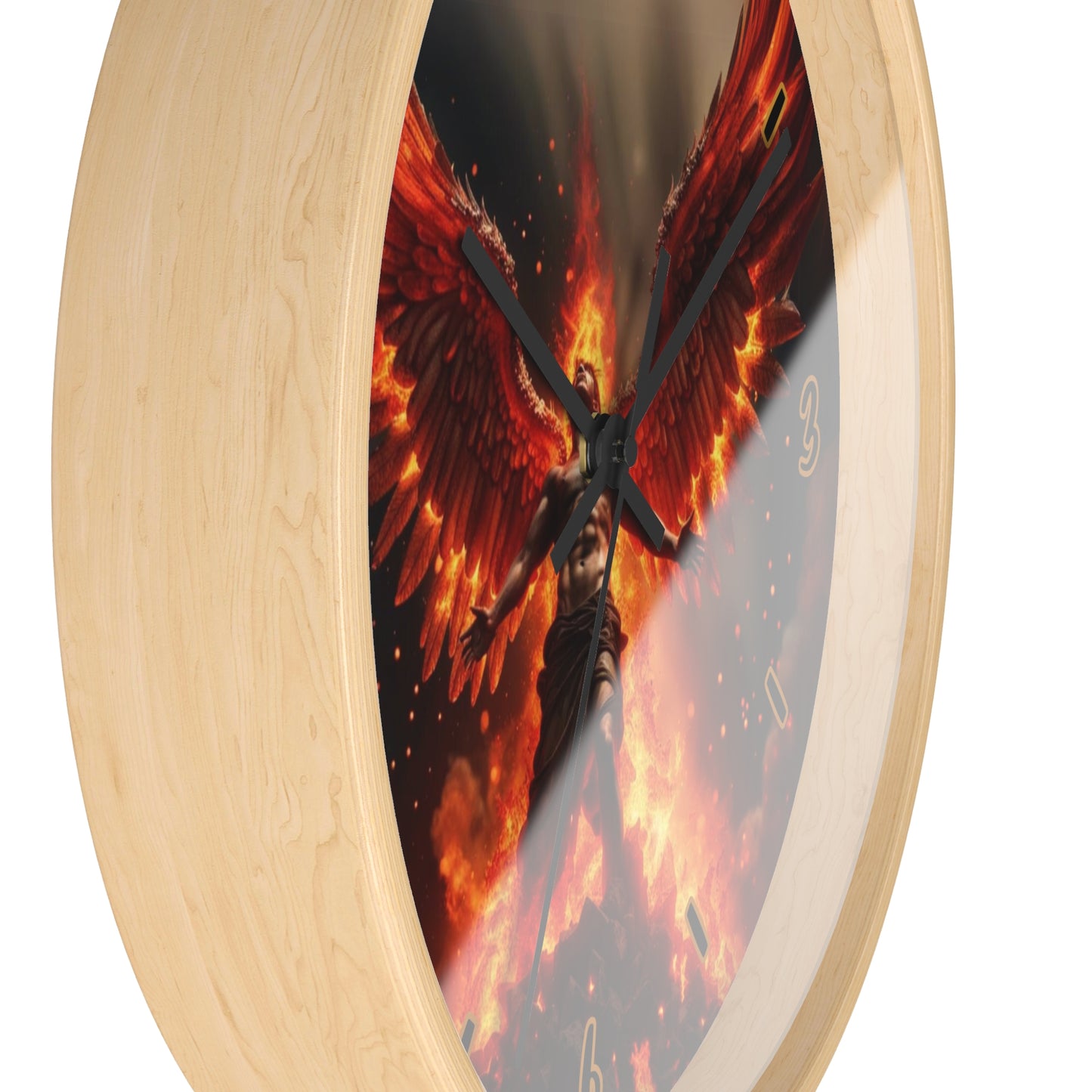 "Fallen Angel" Wall Clock