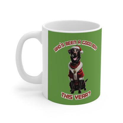 "Who's Been A Good Boy" Labrador 11oz Mug