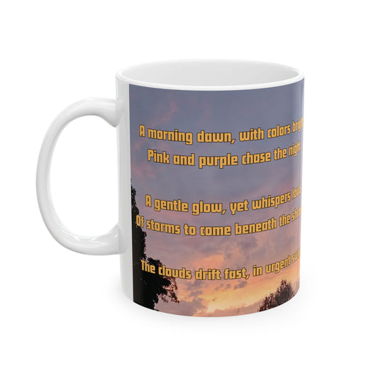 "Dawn's Fiery Prelude" 11oz mug