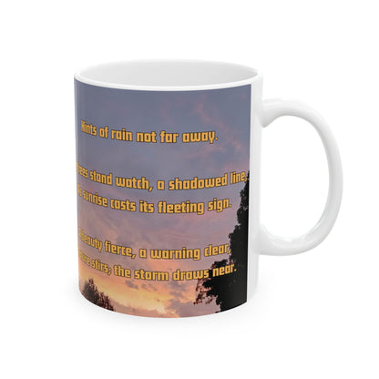 "Dawn's Fiery Prelude" 11oz mug