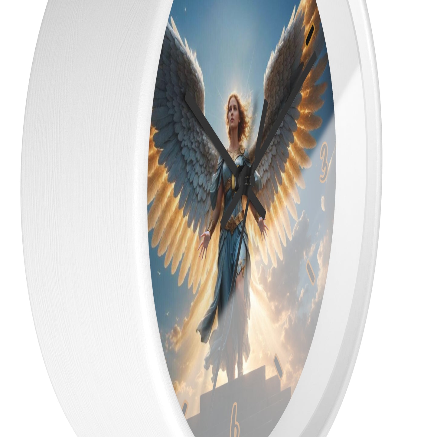 "Divine Guardian" Wall Clock