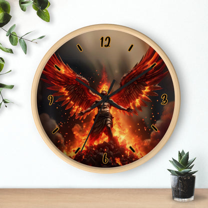 "Fallen Angel" Wall Clock