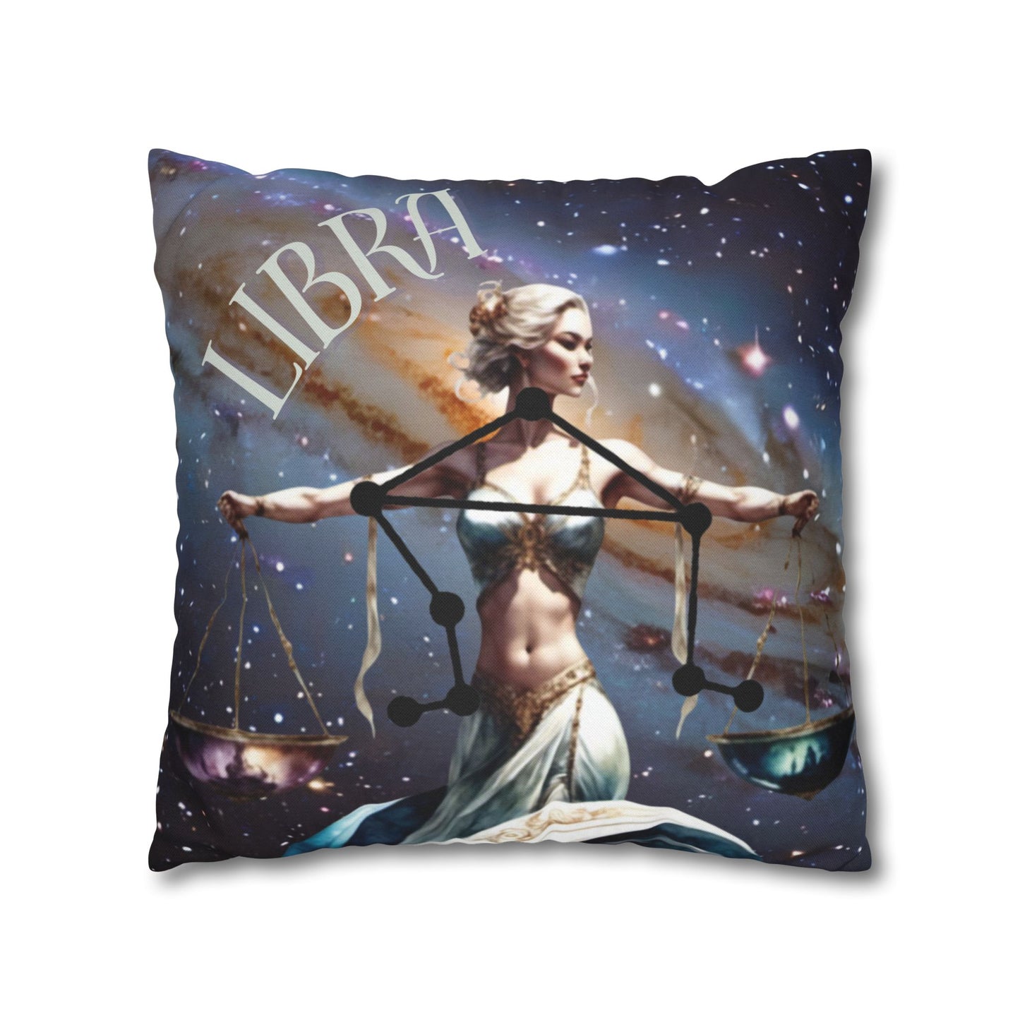 The Zodiac Pillow Cases "Libra"