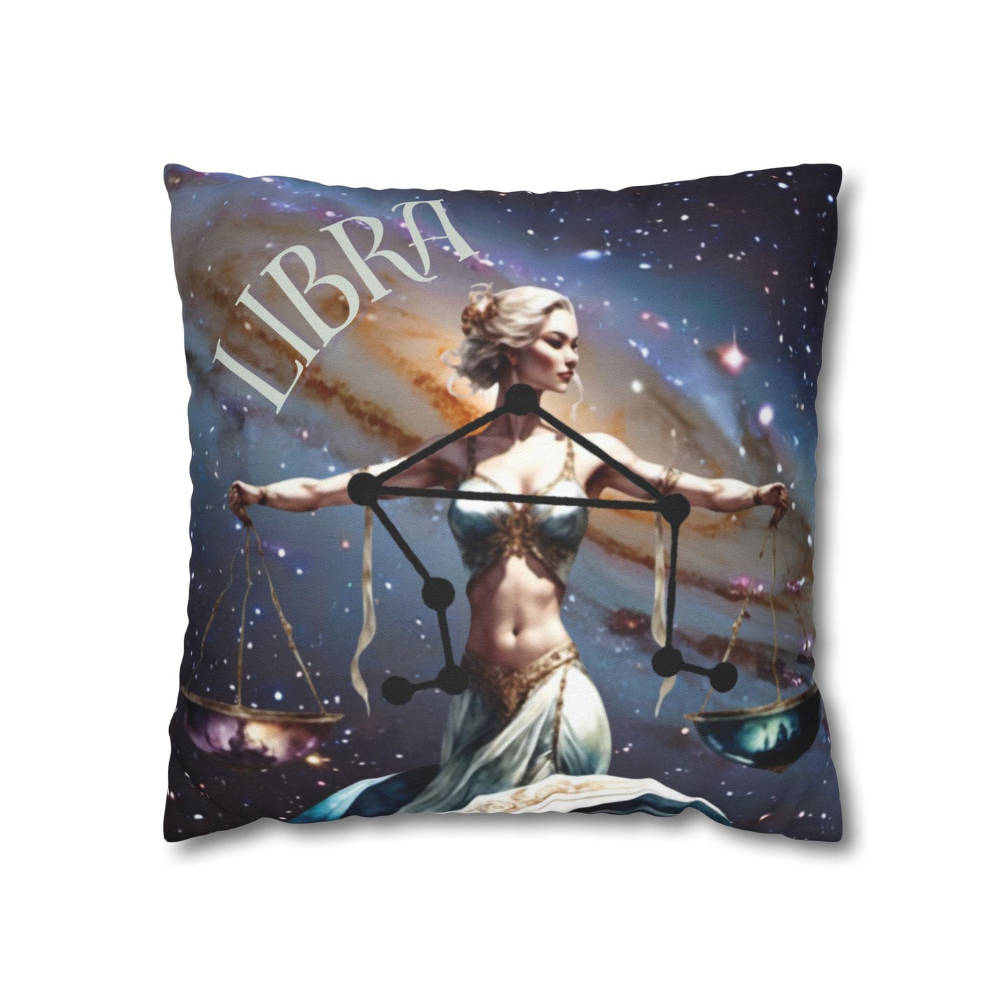 The Zodiac Pillow Cases "Libra"