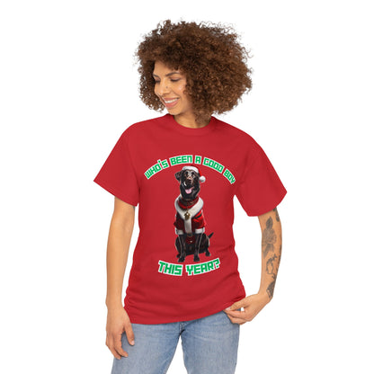 "Who's Been A Good Boy" Labrador Tee