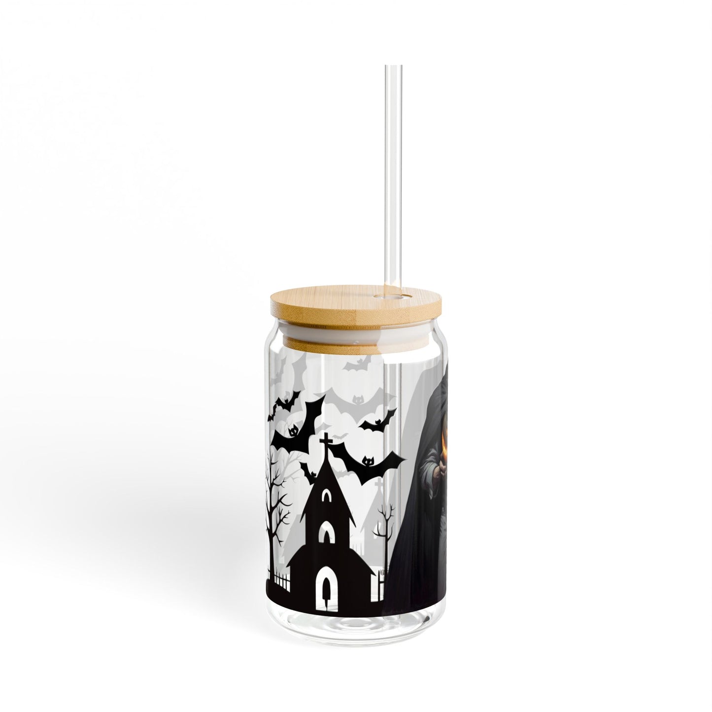 "The Headless Horseman" 16oz Glass Tumbler