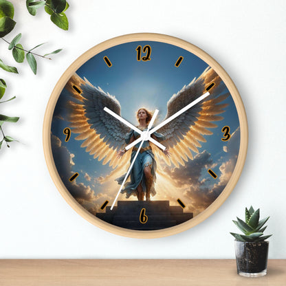 "Divine Guardian" Wall Clock