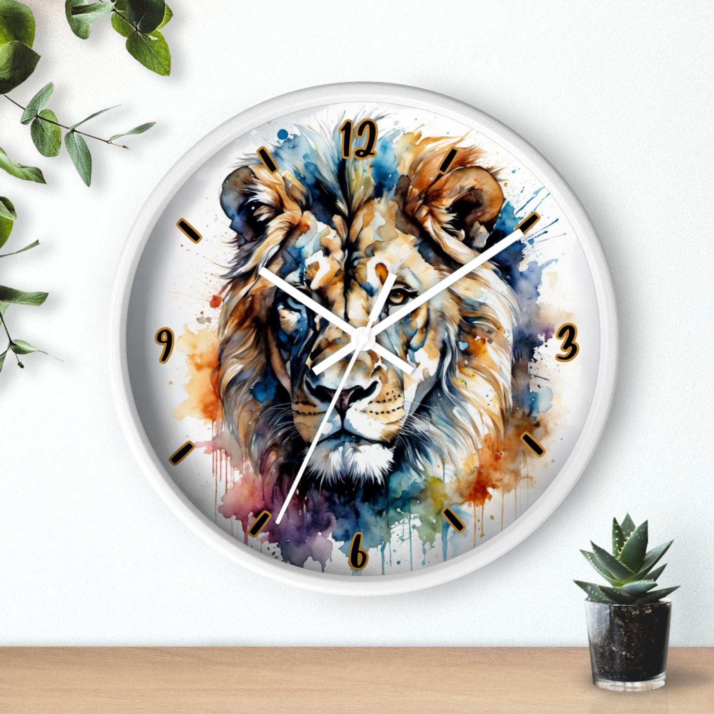 "Lion's Pride" Wall Clock