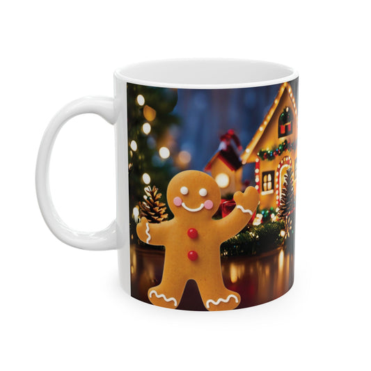 "Gingerbread Man" 11oz mug