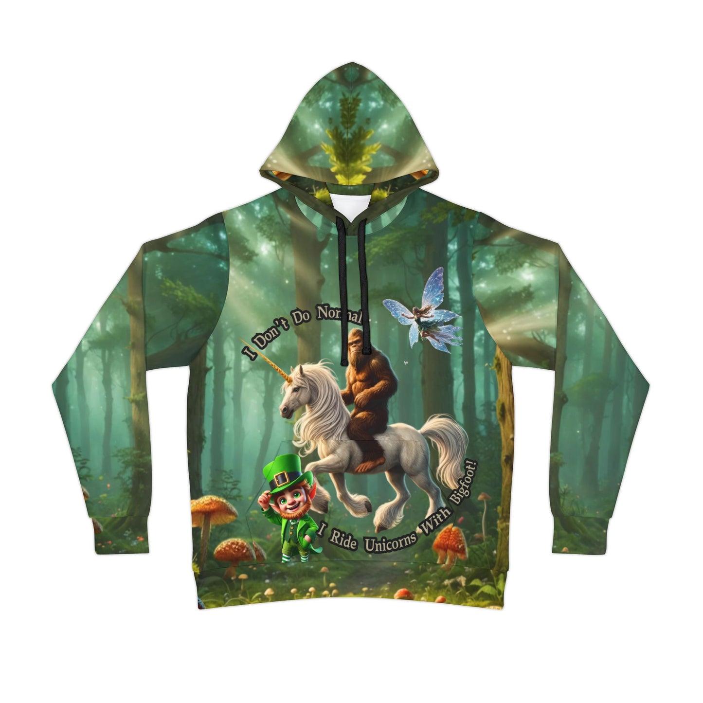 "The Mythic Menagerie" (AOP) Hoodie