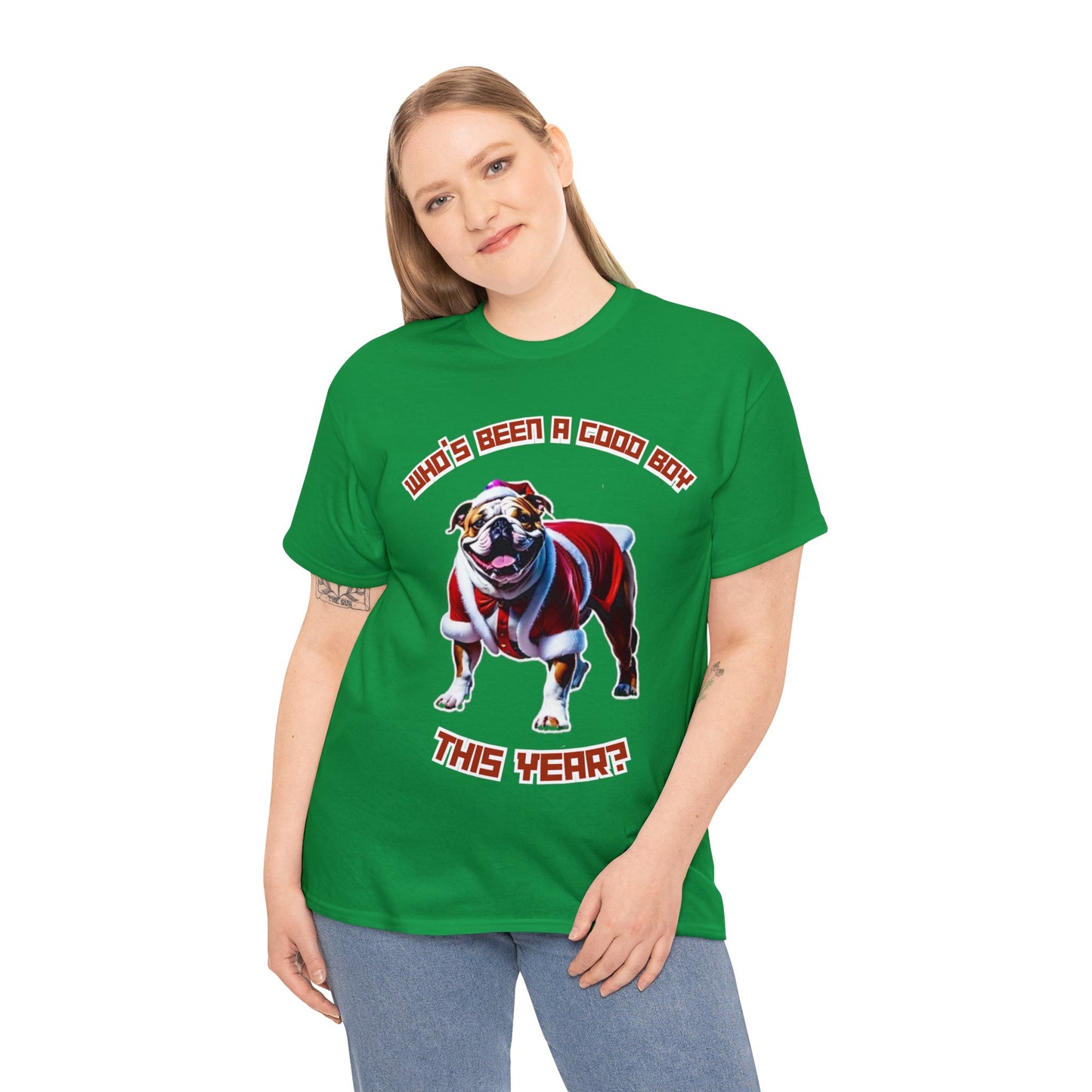 "Who's Been A Good Boy" English Bulldog Tee