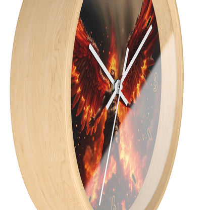 "Fallen Angel" Wall Clock