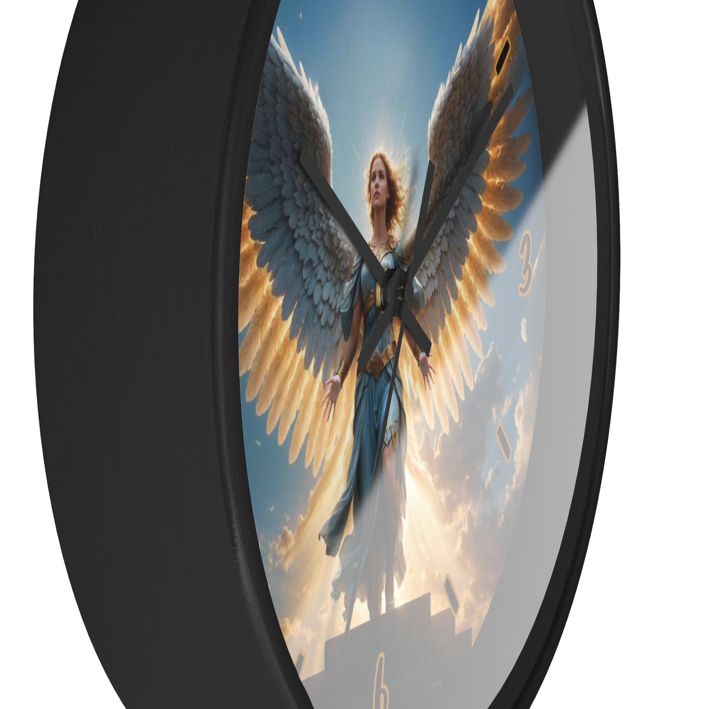 "Divine Guardian" Wall Clock