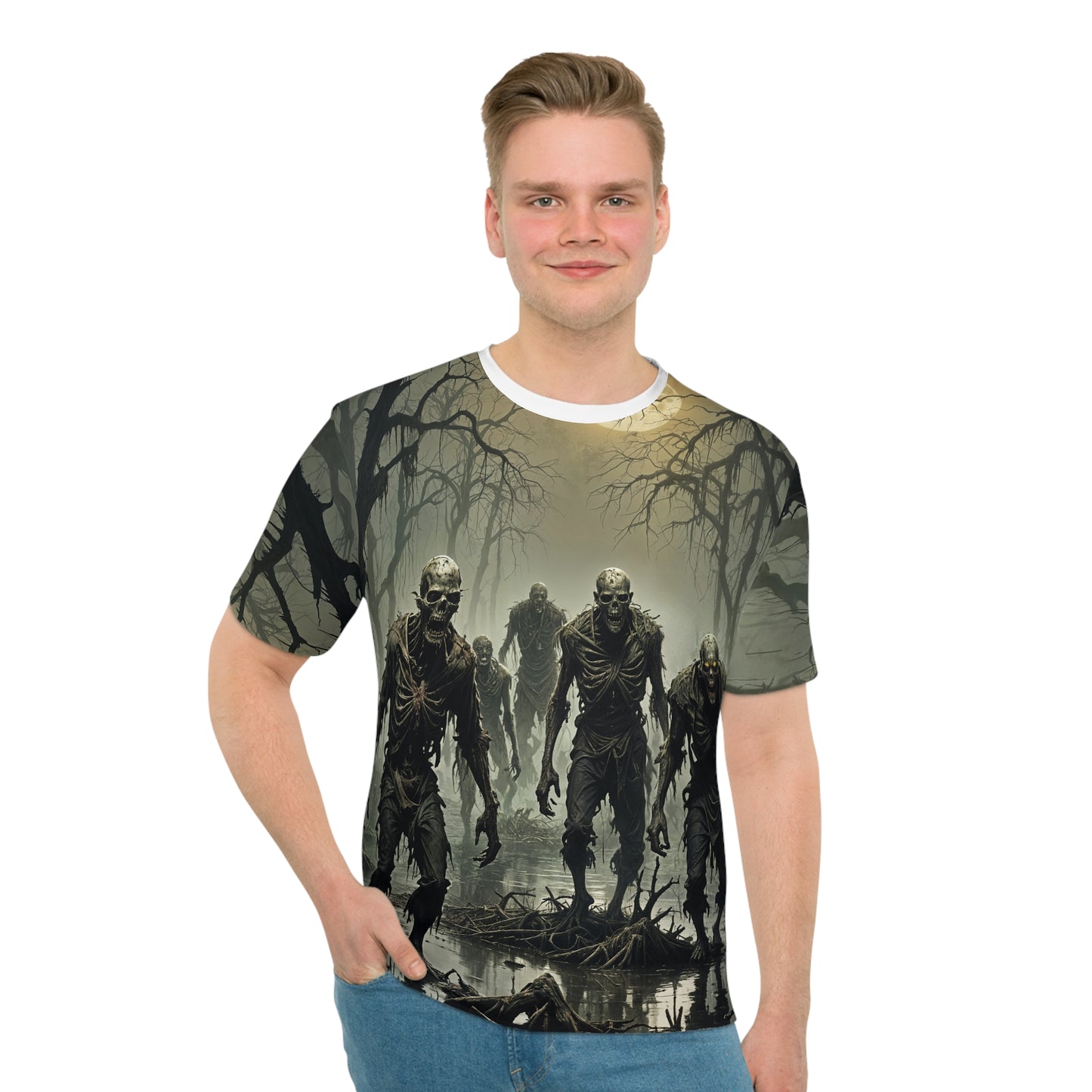 "The Zombie Horde" (AOP) T-Shirt