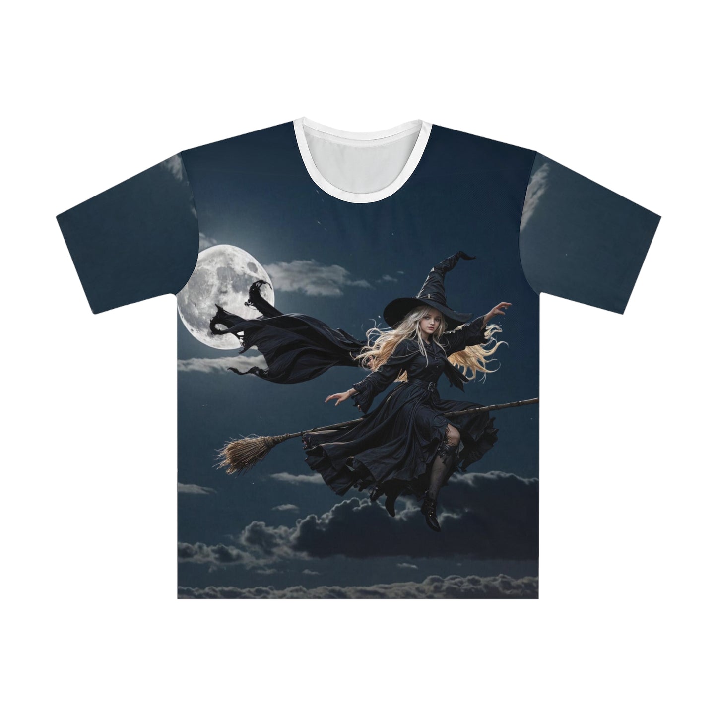 "Moonlit Witch Filght" (AOP) T-Shirt