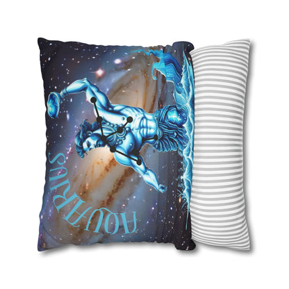 The Zodiac Pillow Cases "Aquarius"