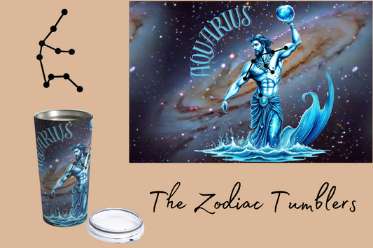 The Zodiac Tumblers "Aquarius"
