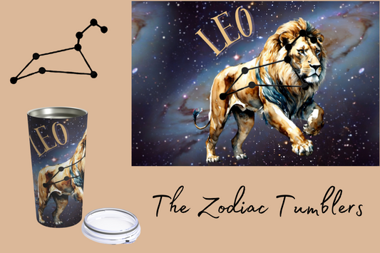 The Zodiac Tumblers "Leo"